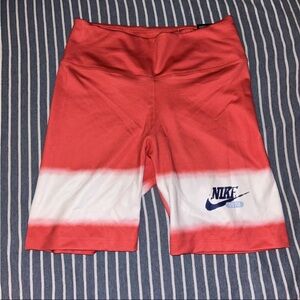 NWT NIKE One Women's Bike Shorts (track Red) Size Medium